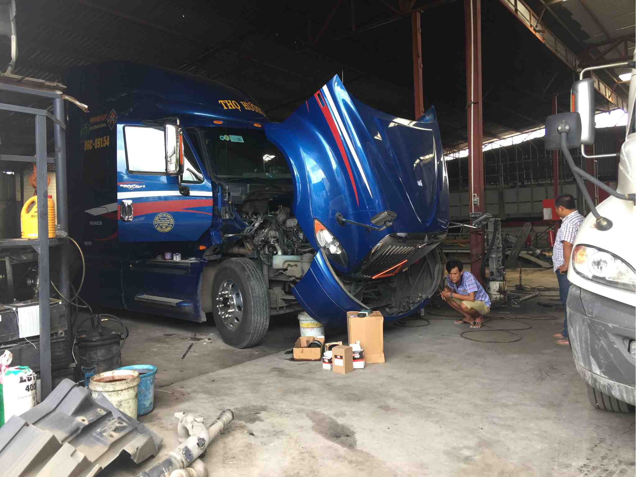 5 bí quyết để bảo dưỡng xe đầu kéo đúng cách